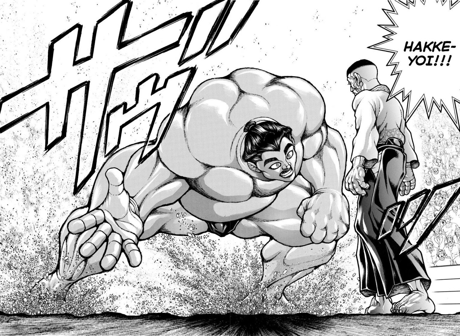 <b>Baki</b>-Dou (2018), Chapter 52: Nokotta.