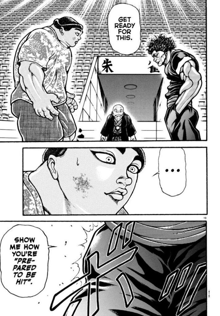 Baki-Dou (2018), Chapter 102 : Monoii - Baki Dou Manga Online